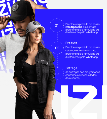 Passo a passo de atendimento comercial com mapa de localização e etapas do pedido